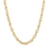 gedraaide chunky chain ketting goud