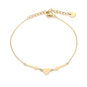 love arrow armband goud