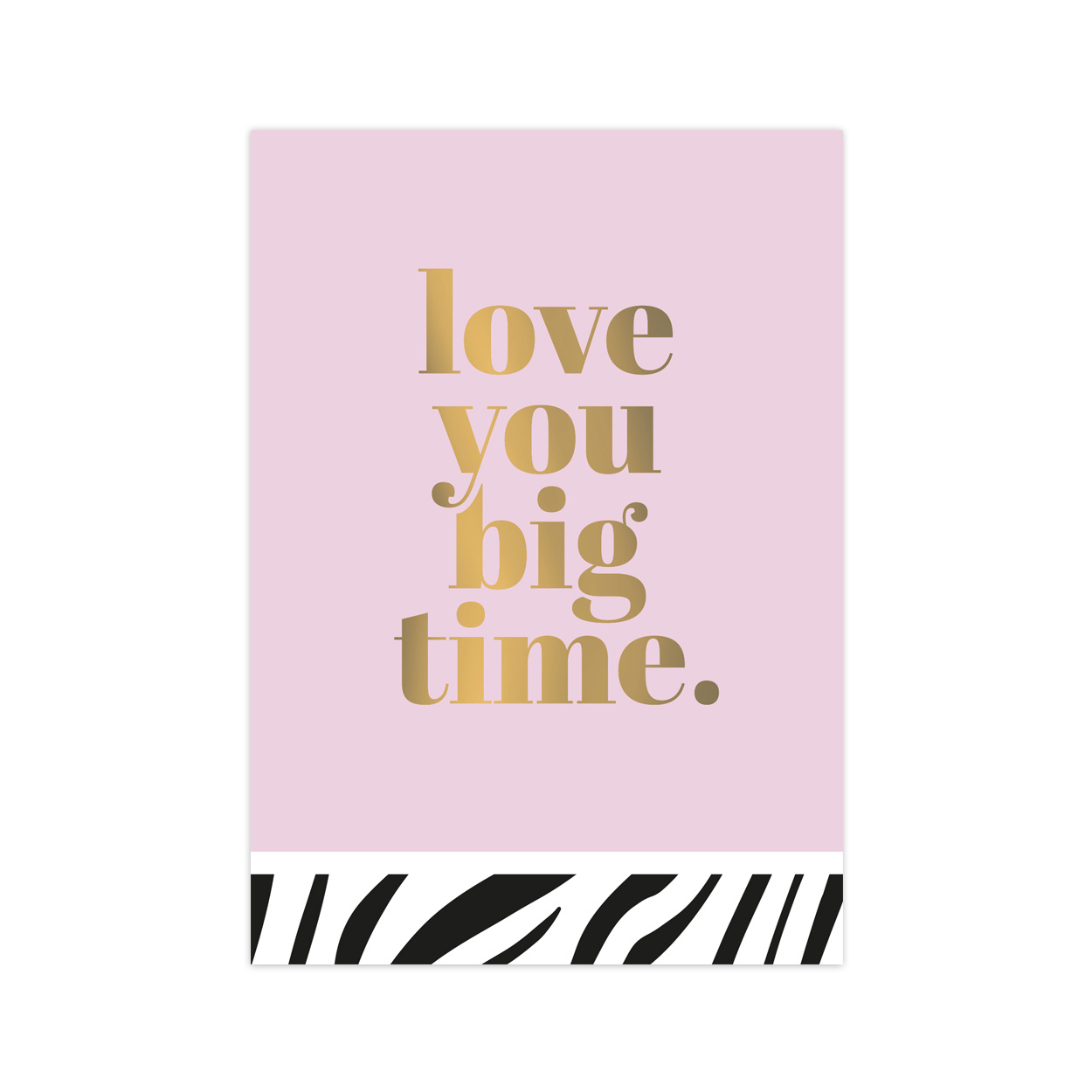 kaart love you big time