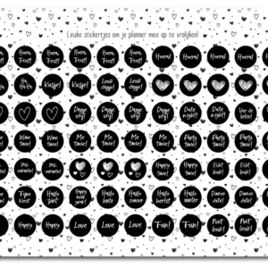 stickers voor je planner