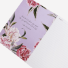 A5 Notebook in Luxurious Lilac Floral