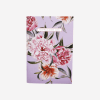 A5 Notebook in Luxurious Lilac Floral
