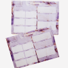 Desk Note Pad in Luxurious Amethyst