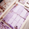 Desk Note Pad in Luxurious Amethyst
