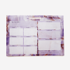 Desk Note Pad in Luxurious Amethyst
