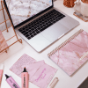 Flashcards Set in Luxurious Rose Quartz (50 pcs)