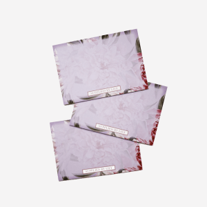 Flashcards Set in Luxurious Lilac Floral (50 pcs)