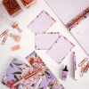 Flashcards Set in Luxurious Lilac Floral (50 pcs)
