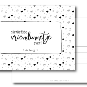 Allerliefste vriendinnetje ever!