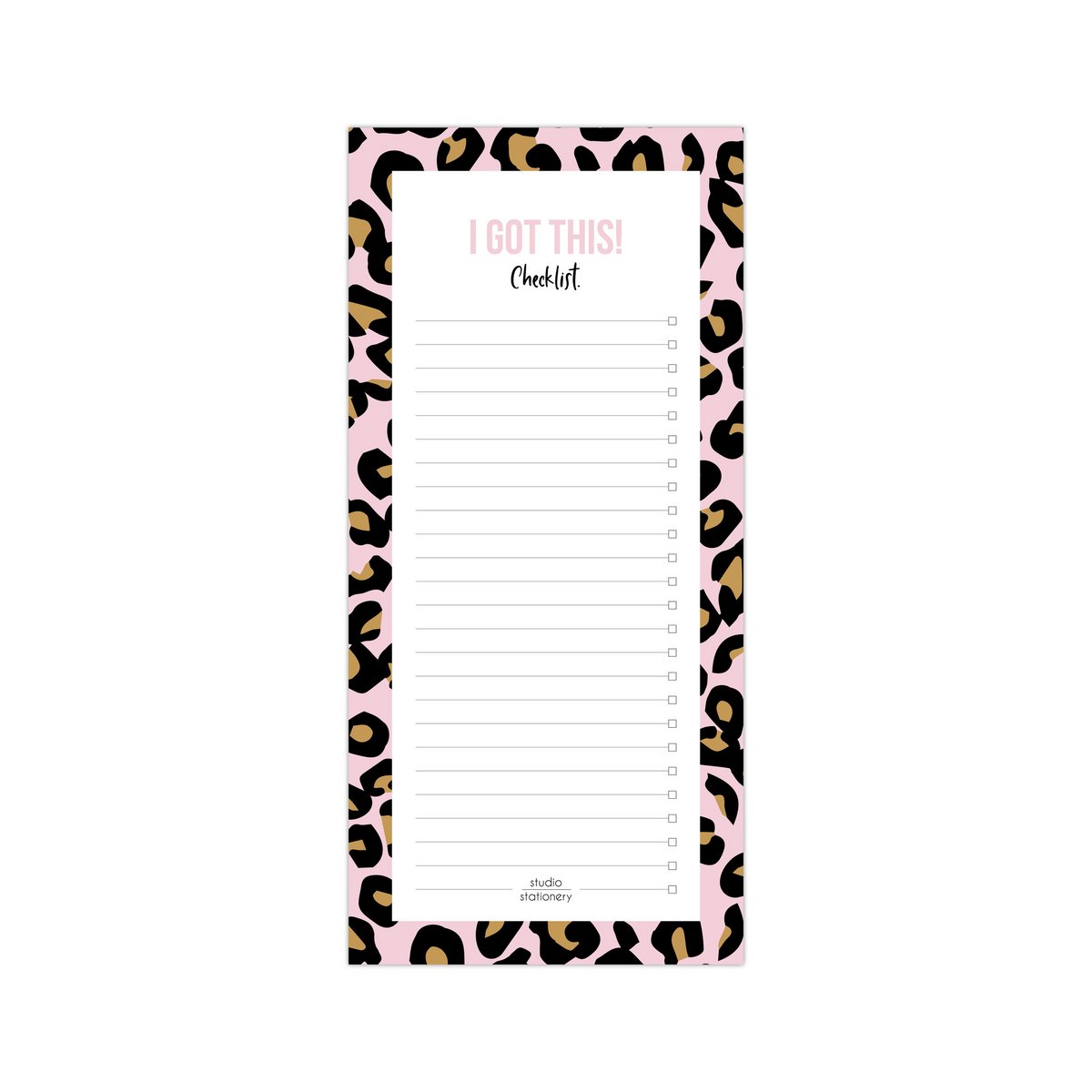 Noteblock Checklist I got this Cheetah
