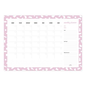 Monthly planner Confetti Lilac