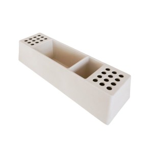 Desk organizer Pens white