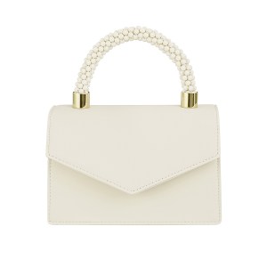 Beige Envelop Tas Snoep Handvat - PU