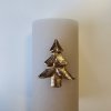 Kerstboom Kaarsen Pin, 2 stuks