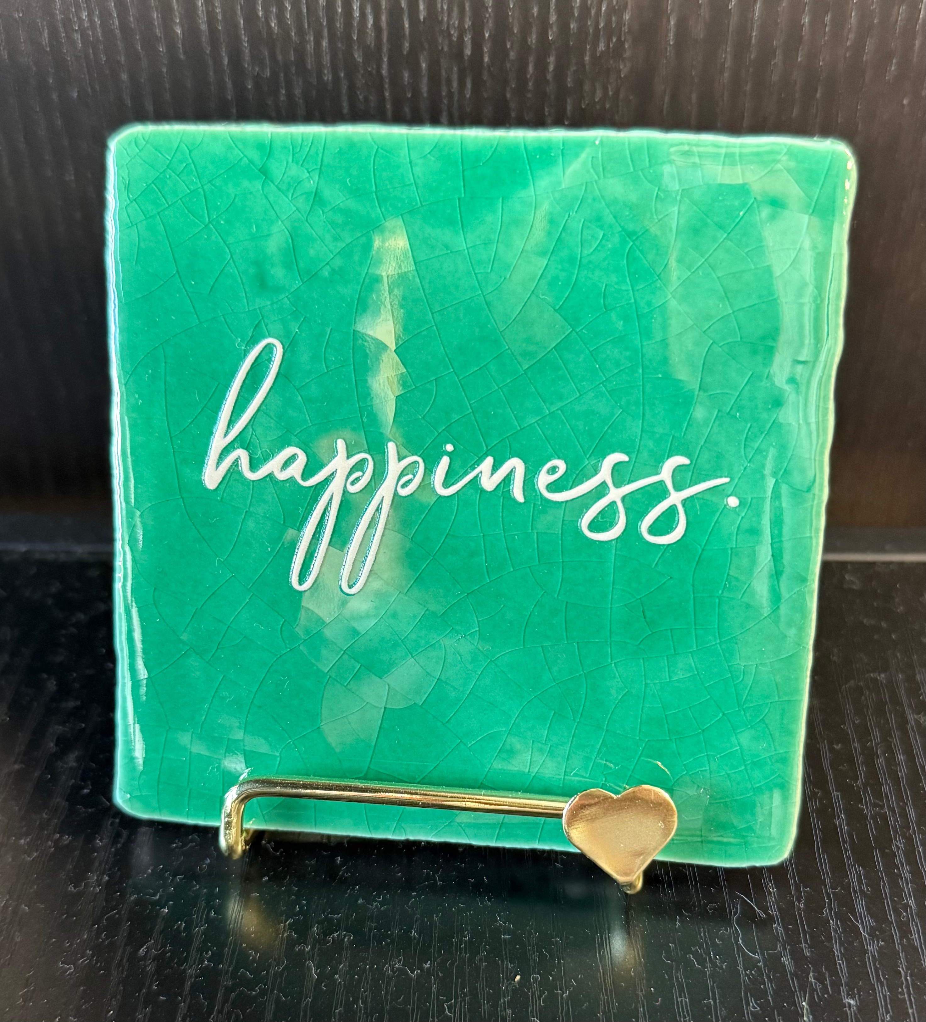 Tegeltje happiness